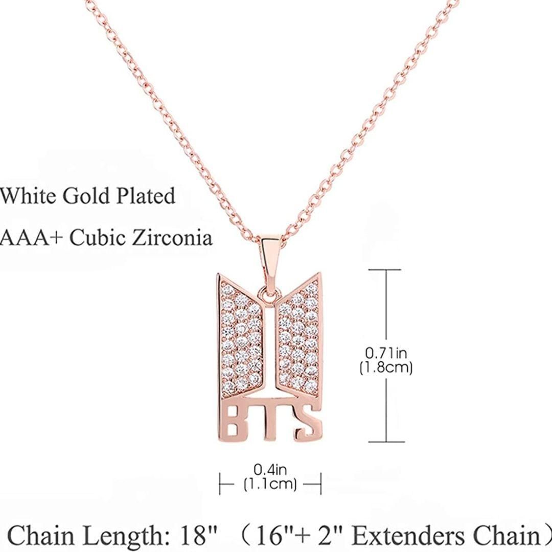 multicolor plated necklace with a pendant.